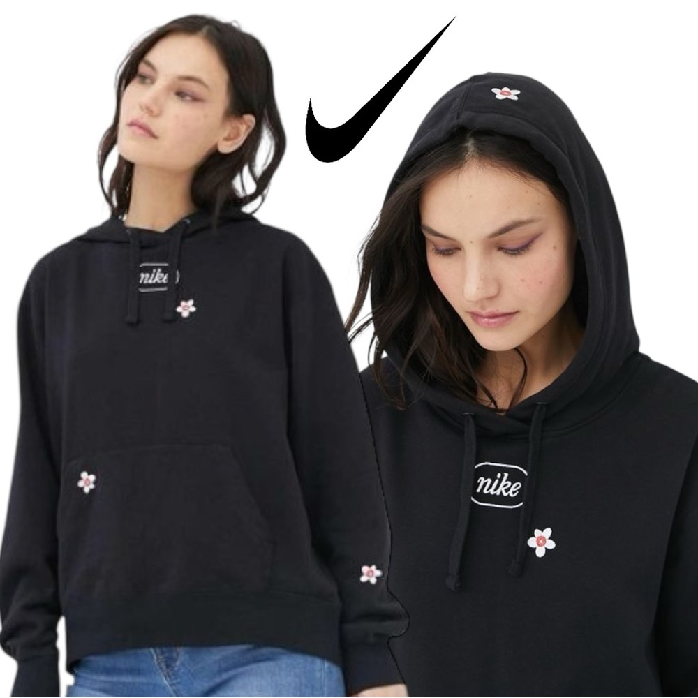 Nike Women’s Floral Embroidered Hoodie - Size S
